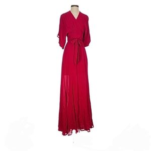 Reformation Vibrant Red Maxi Dress